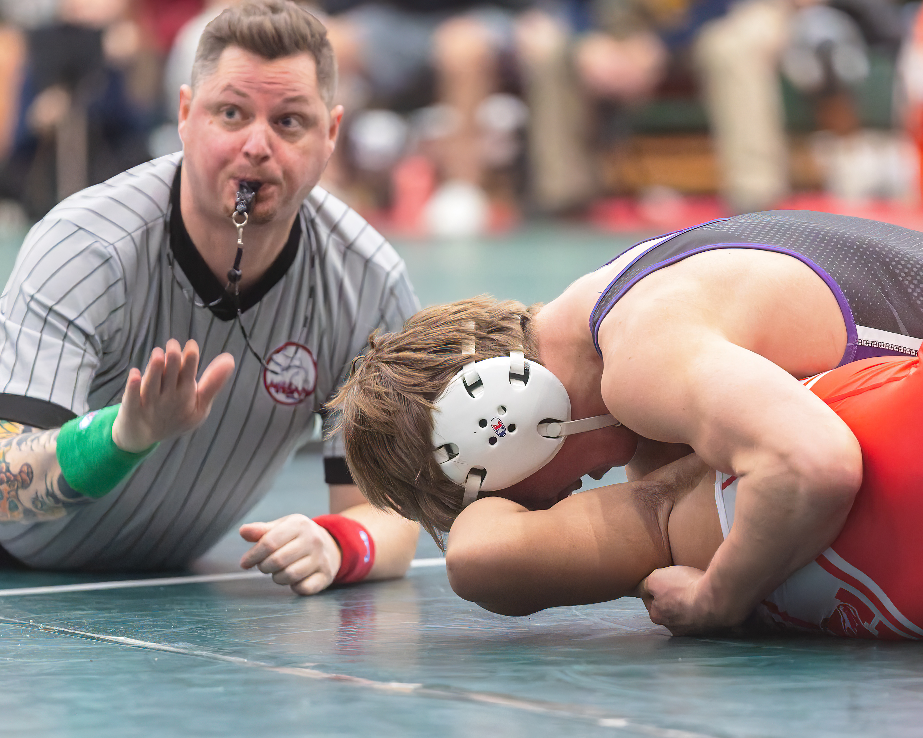Lake Orion hosted the 2025 Oakland County wrestling championships on...