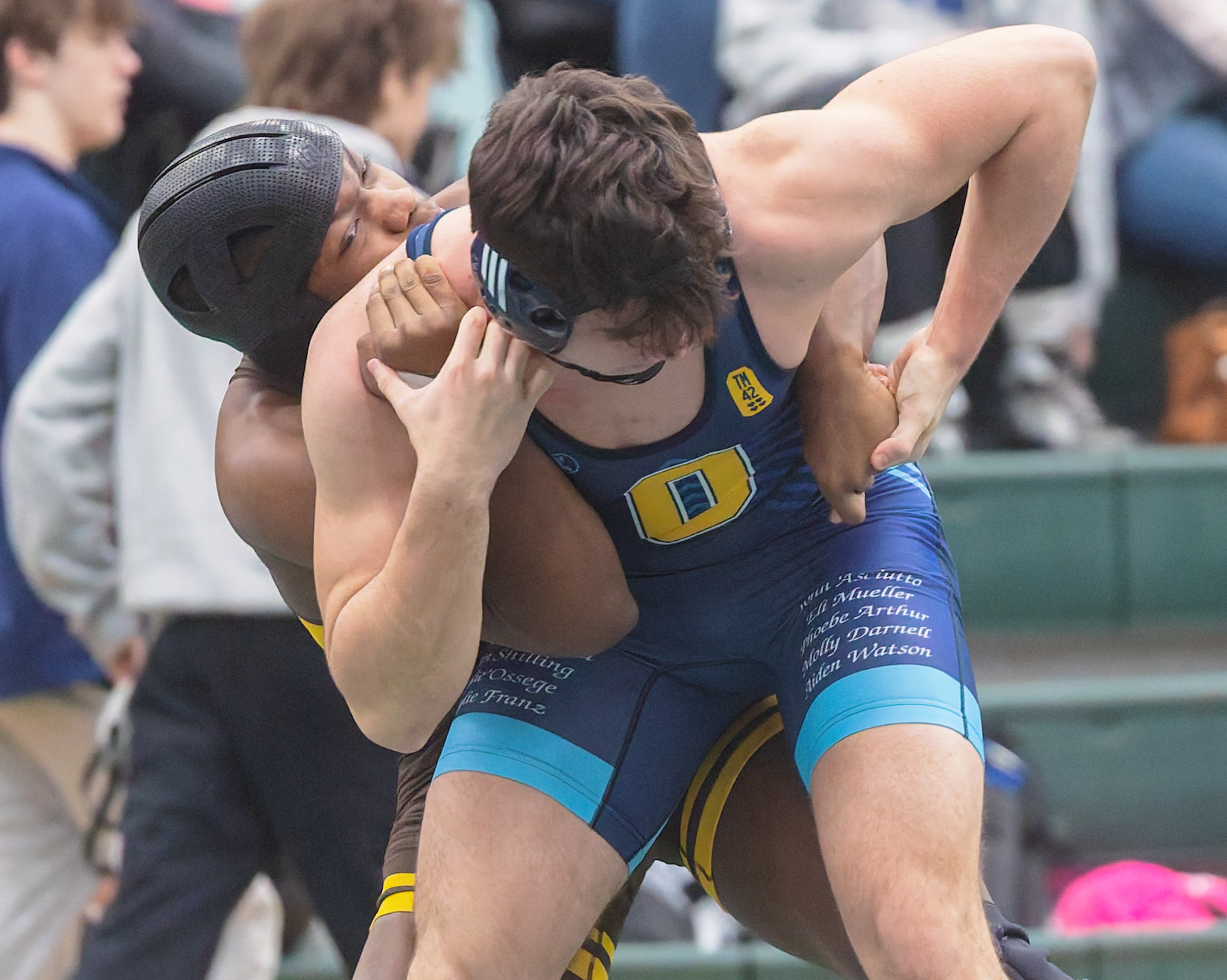 Lake Orion hosted the 2025 Oakland County wrestling championships on...