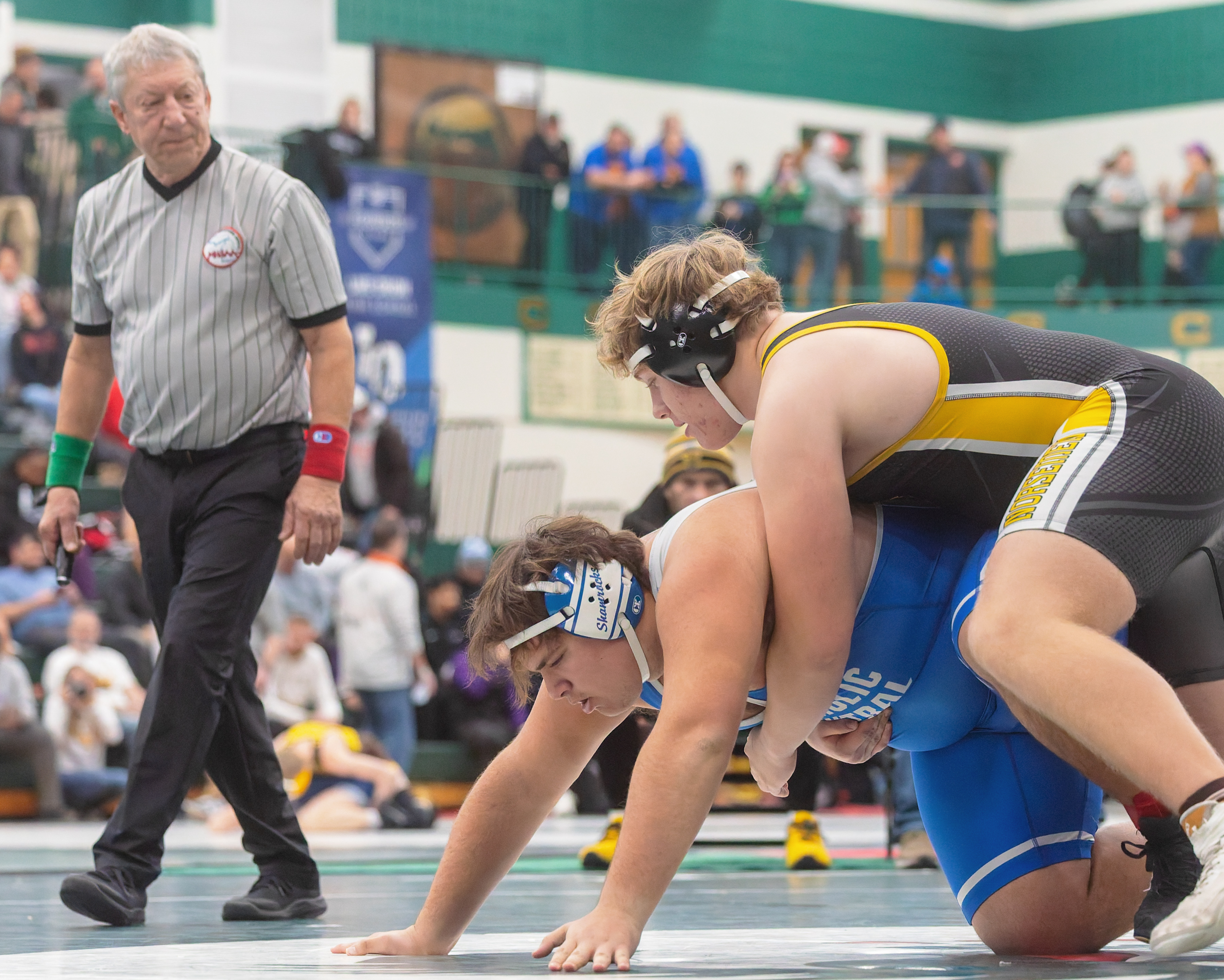 Lake Orion hosted the 2025 Oakland County wrestling championships on...
