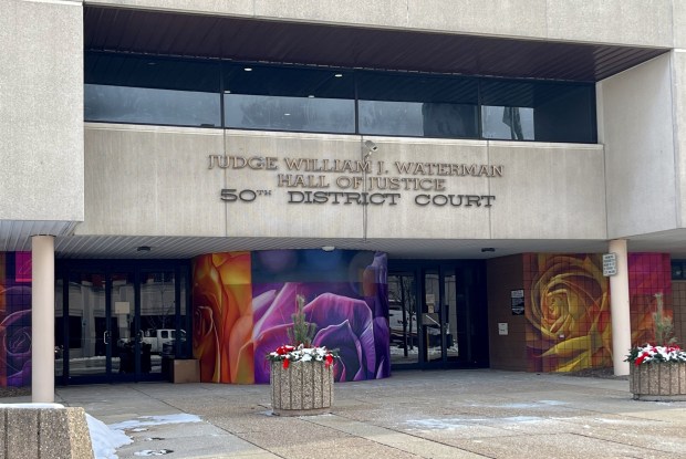 building with murals