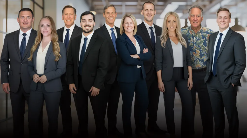 Blurred empty open space office. Abstract light bokeh at office