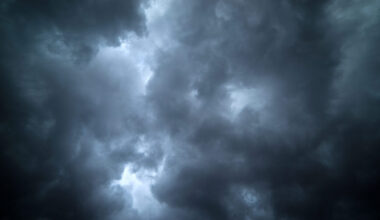 Image of Dark Thunderstorm Clouds