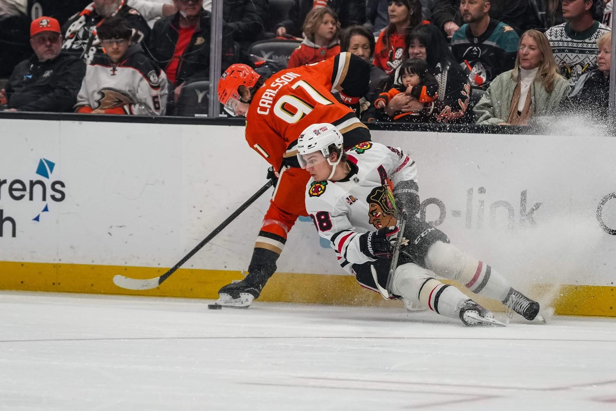 Leo Carlsson’s Ducks win this round vs. Connor Bedard’s Blackhawks in burgeoning rivalry