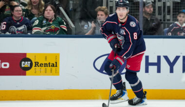 Blue Jackets' Zach Werenski Leaves Game Due To Injury