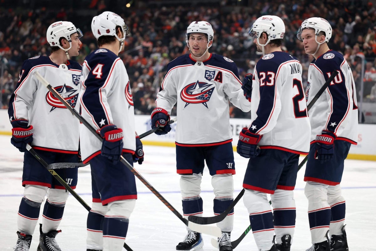 Blue Jackets’ star defenseman Zach Werenski injured late in 4-3 loss to Ducks