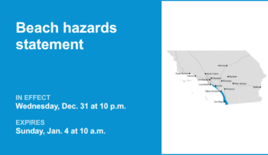 Beach hazards statement issued for Orange County Coast and San Diego County Coastal Areas until Monday morning – Orange County Register