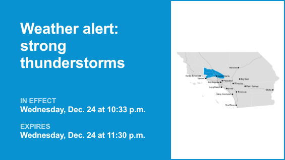 Thunderstorms with pea-sized hail in 5 Freeway north of LA Wednesday – gusts up to 55 mph – Orange County Register
