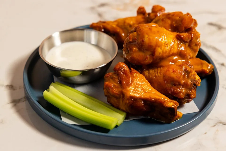 Carolina Honey Gold wings from Melnificent Wingz.