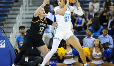 No. 4 UCLA women rout winless Long Beach State 106-44 in largest victory of the season