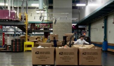 USPS processes millions of holiday packages in Sacramento