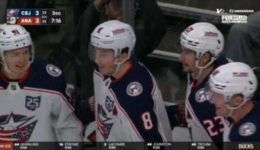 Pavel Mintyukov scores with 3:29 left to lift Ducks past Blue Jackets, 4-3