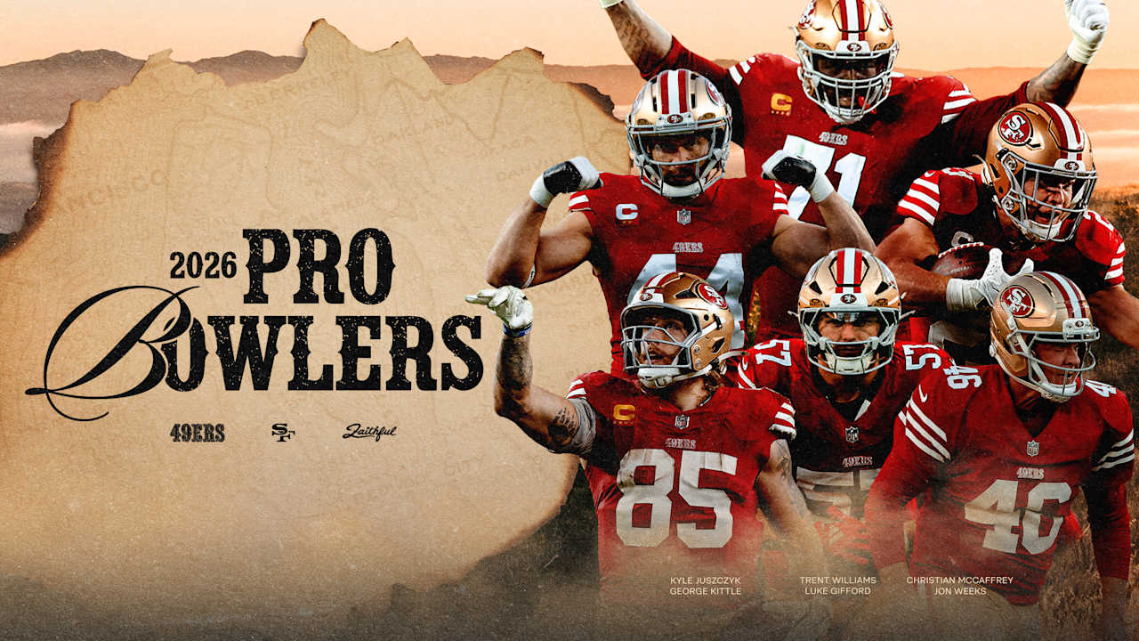 Kittle, McCaffrey, Juszczyk, and Three More 49ers Players Selected to 2026 Pro Bowl Games 