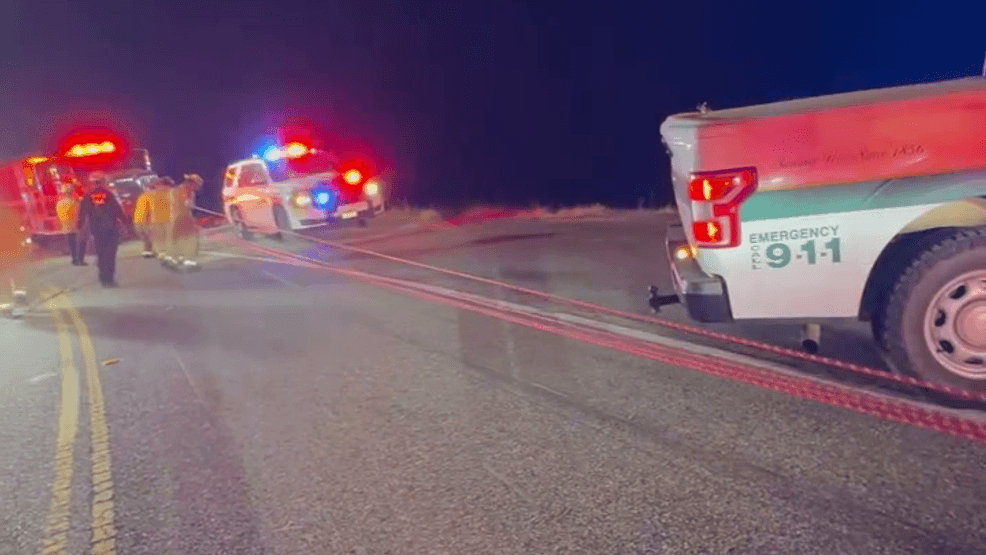 Truck flies 200 feet down cliff, killing passenger, driver arrested for DUI (Video: CAL FIRE/ Fresno County Fire)