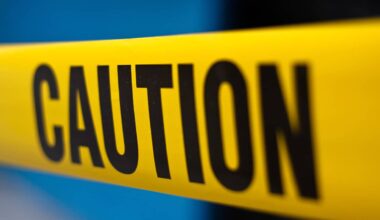 Photo of caution tape