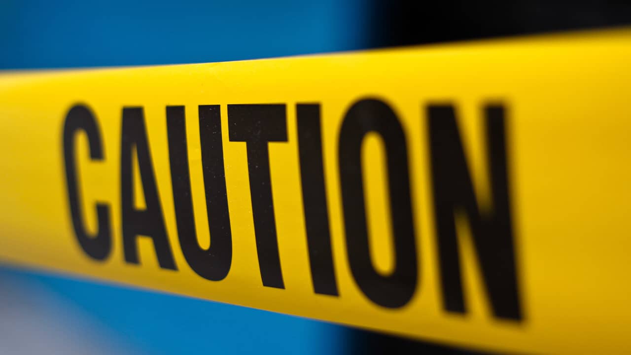 Photo of caution tape