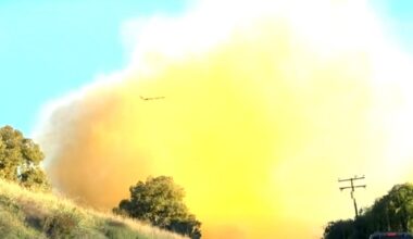 Large gas leak north of Los Angeles shuts down interstate