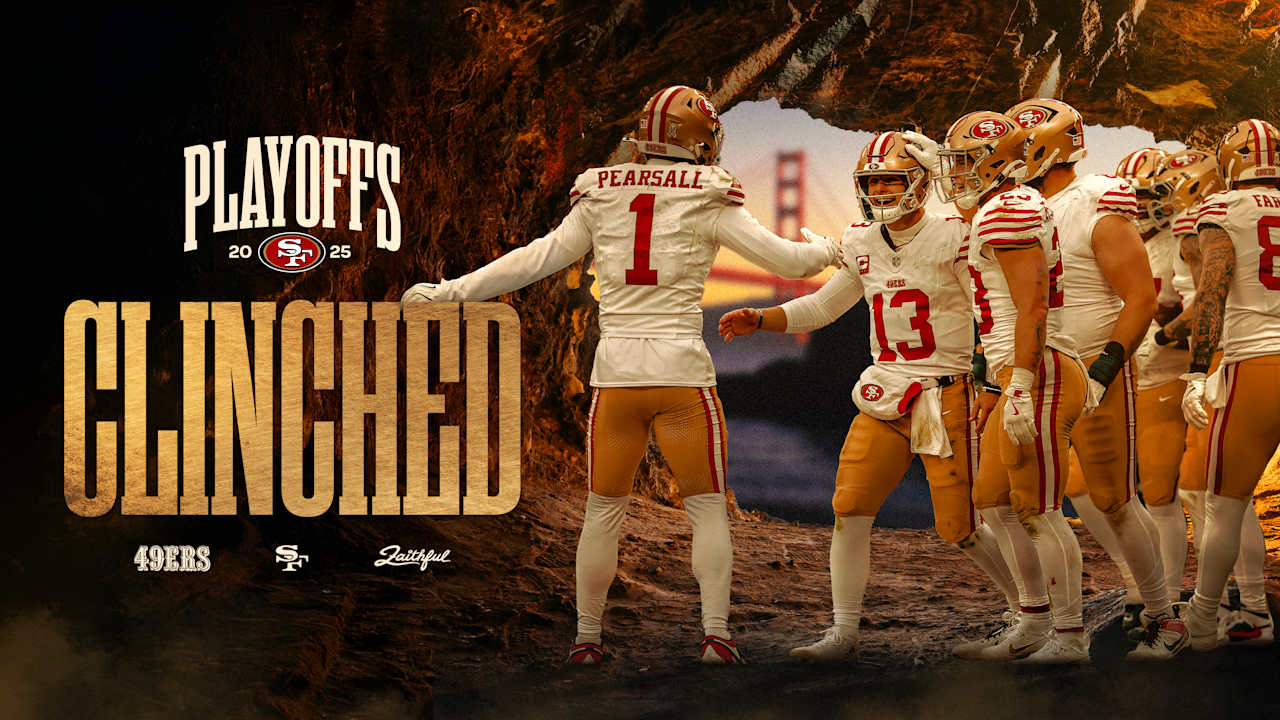 49ers Clinch Playoff Spot Ahead of Week 16 "Monday Night Football"
