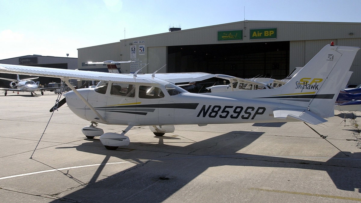 cessna plane on ground