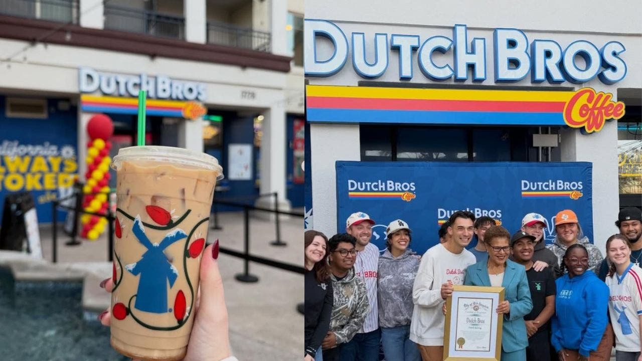 Dutch Bros officially opens first LA location