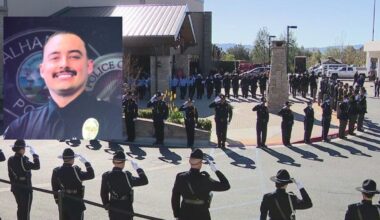 Alhambra police officer Alec Sanders laid to rest