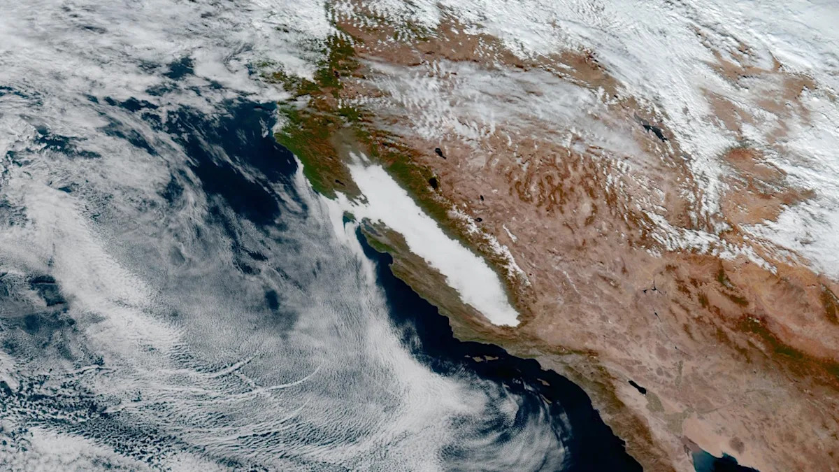 Tule Fog can blanket California in a thick cloud for days