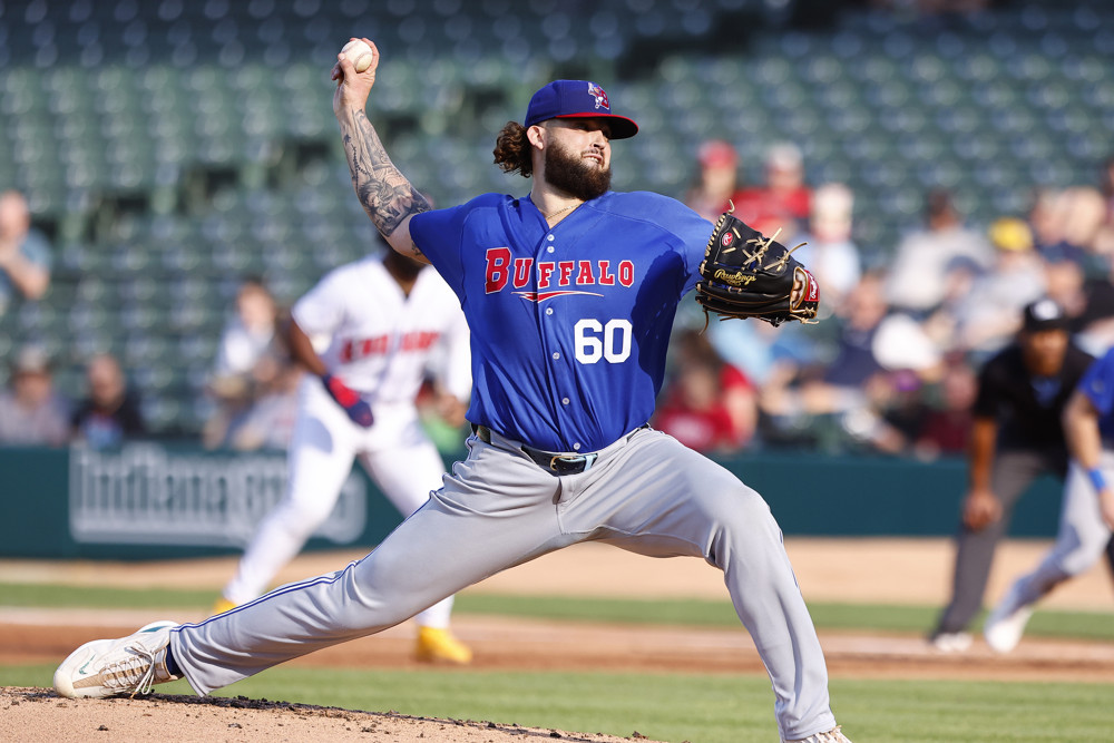 MiLB: APR 30 Triple A Intl Buffalo Bisons at Indianapolis Indians