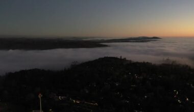 Explaining Tule Fog blanketing Sacramento Valley as foothills see clear skies