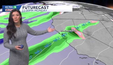Sunday and Monday are Impact Days for rainy and breezy conditions