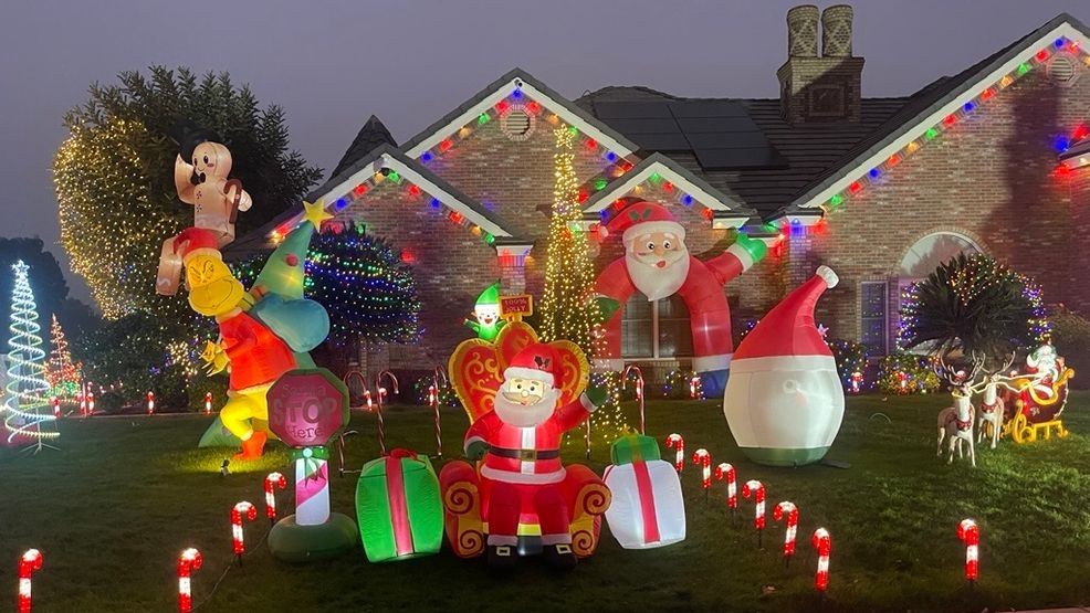 CSUB hosts their annual Christmas pre-law fundraiser, featuring holiday lights and treats on Dec 13th and 14th. PHOTO: KBAK{p}{/p}