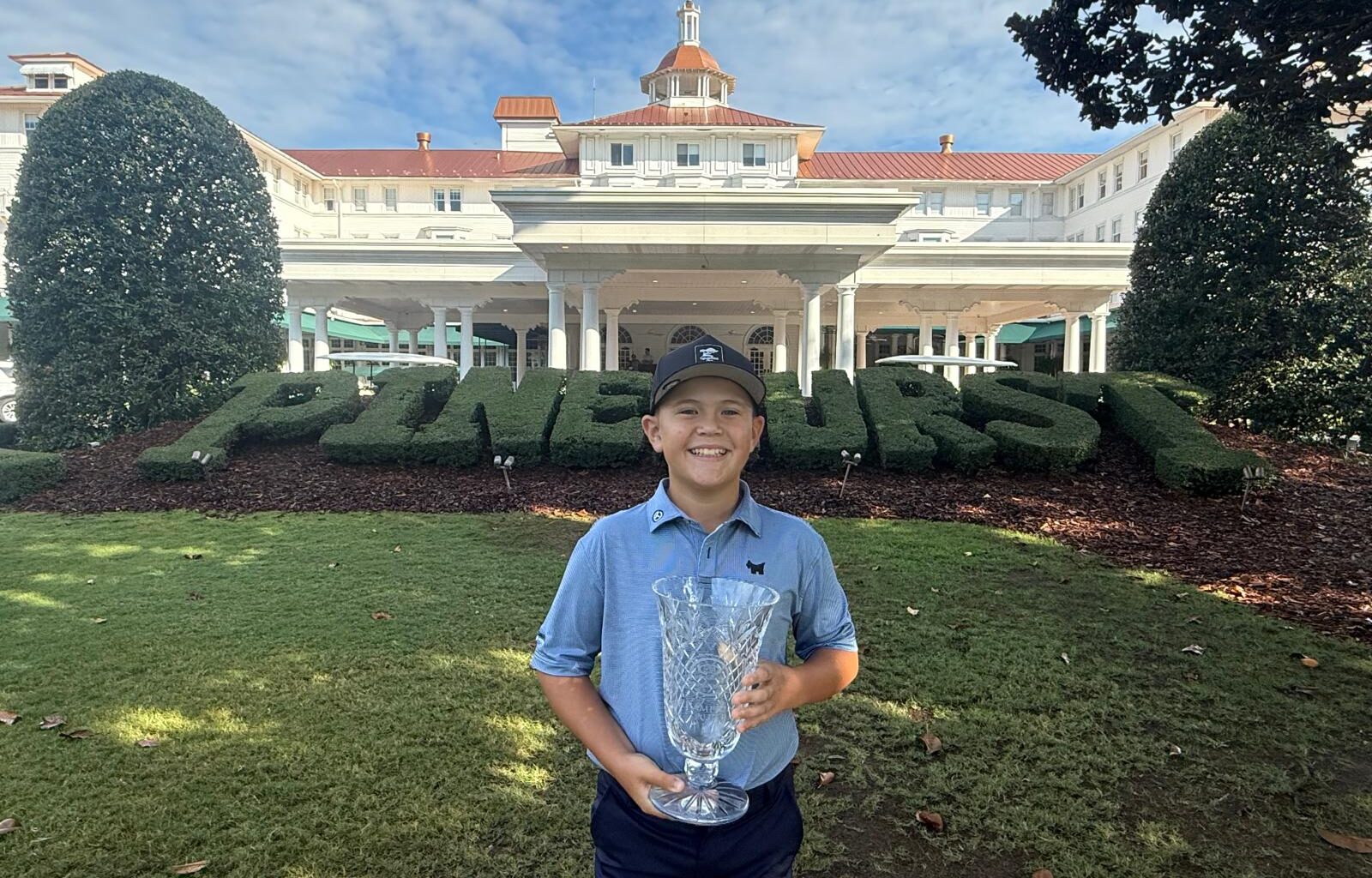 Santa Clara's Ryan Lind beat out more than 125 other golfers to win the U.S. Kids 2025 Boys 11 World Champion title in North Carolina.