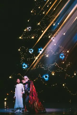Lindsey Rallo/San Francisco Ballet San Francisco Ballet School student and Ricardo Bustamante in the San Francisco Ballet's production of 'The Nutcracker.'