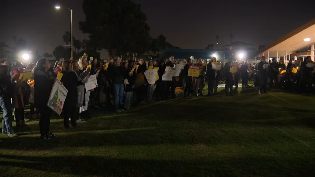 Families rally to keep South Bay Union schools open – NBC 7 San Diego