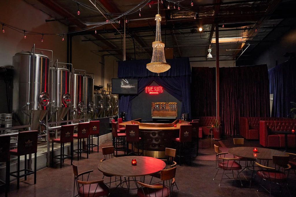 Five Suits Brewing taproom