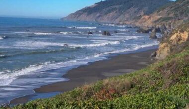 Woman in her 70s swept away by large wave along California coast