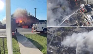 Gas explosion rocks Bay Area town, damaging homes and sending 6 to hospitals