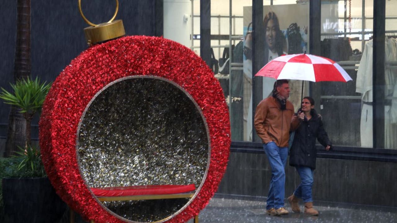 Southern California Christmas storm: Here are the rain chances