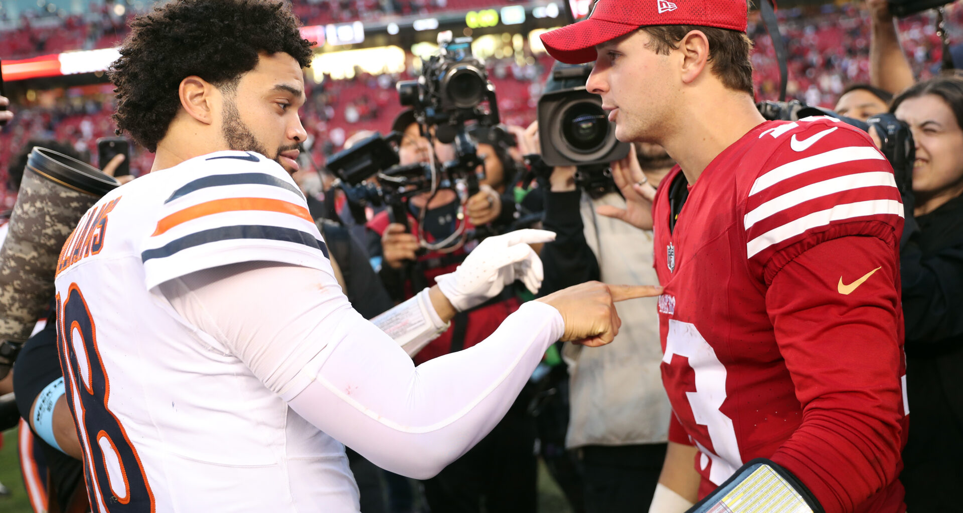49ers-Bears odds: Brock Purdy and Caleb Williams will put on a show at Levi’s Stadium