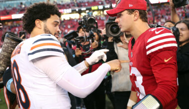 49ers-Bears odds: Brock Purdy and Caleb Williams will put on a show at Levi’s Stadium