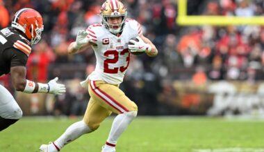 49ers news: Christian McCaffrey questionable vs. Titans with back issue