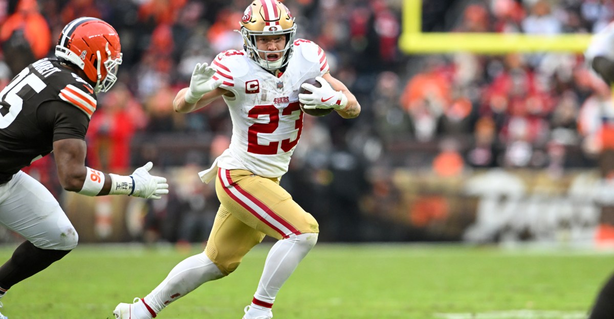 49ers news: Christian McCaffrey questionable vs. Titans with back issue