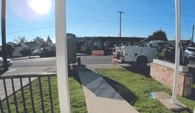 Home explodes in California, sending debris flying into the air