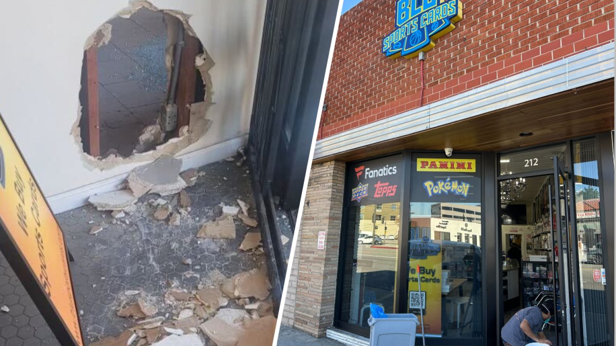 Burglars break into Glendale card shop, stealing $100K in cards – NBC Los Angeles