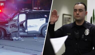 Community to nonor Alhambra officer killed in crash – NBC Los Angeles