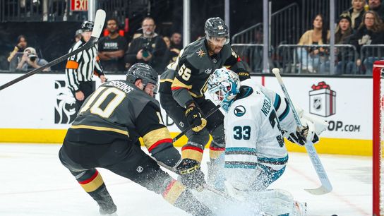 Golden Knights hoping to lift spirits in final game before Christmas against Sharks