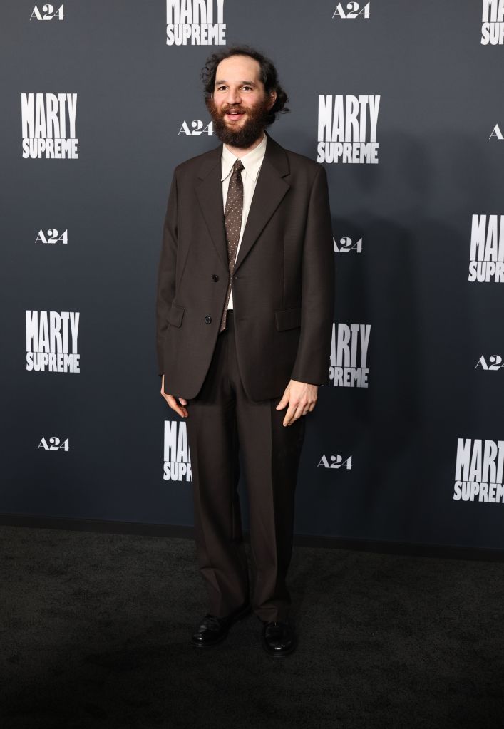 Josh Safdie attends the "Marty Supreme" premiere