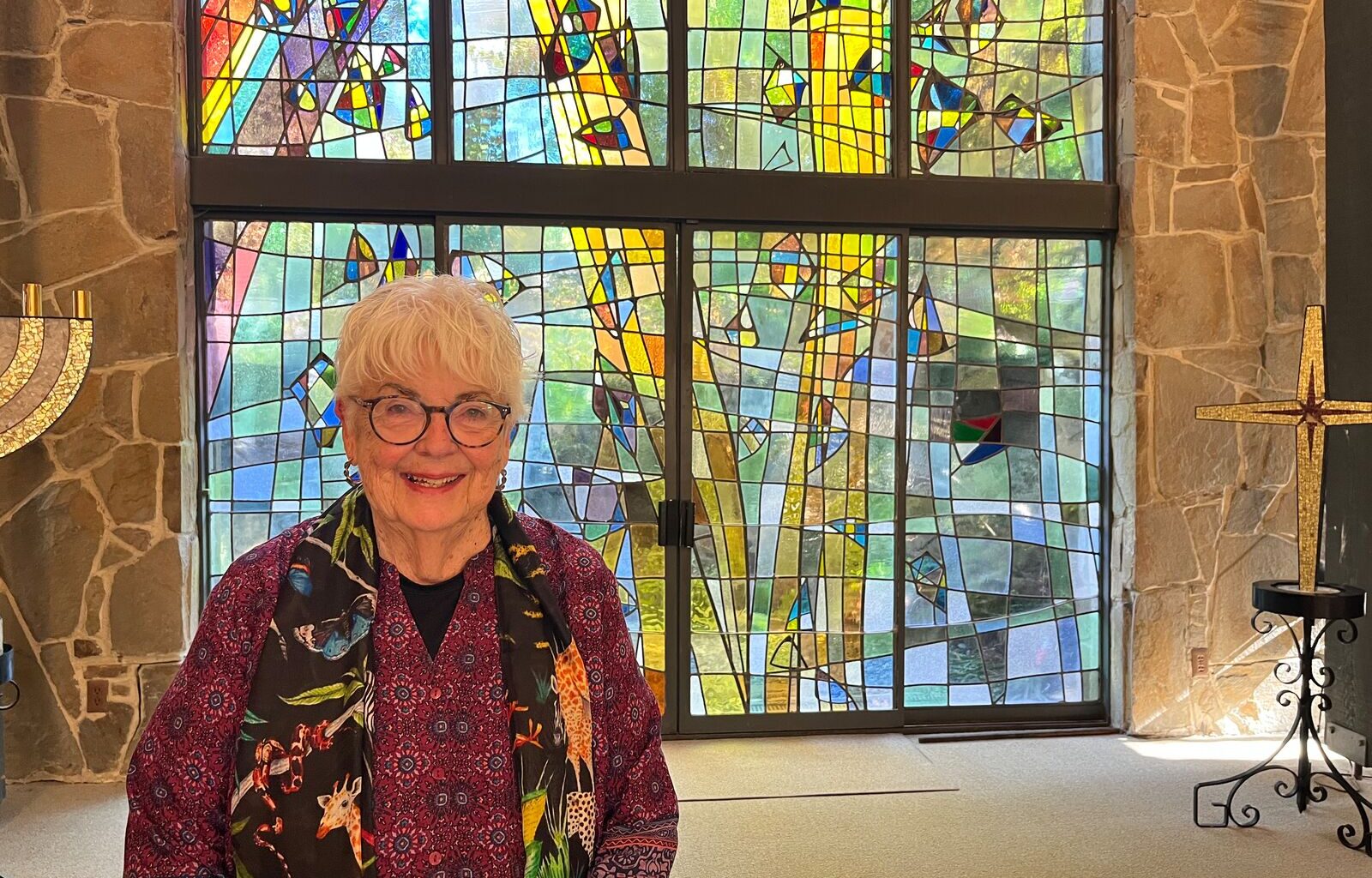 After 71 years, artist honored for Berkeley church’s window design