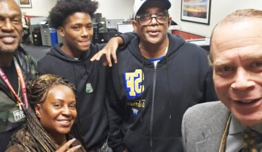 Tania Fuller Bryant, Zirl Wilson, Dremont Wilkes, Tracy Lambert and Dr. Geoffrey Watson. Courtesy Oakland Private Industry