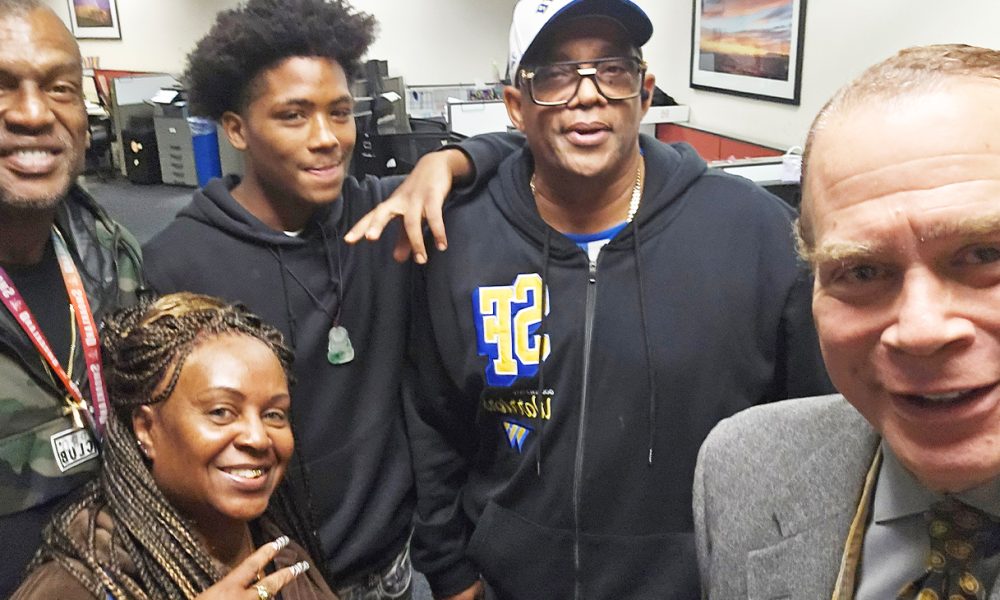 Tania Fuller Bryant, Zirl Wilson, Dremont Wilkes, Tracy Lambert and Dr. Geoffrey Watson. Courtesy Oakland Private Industry