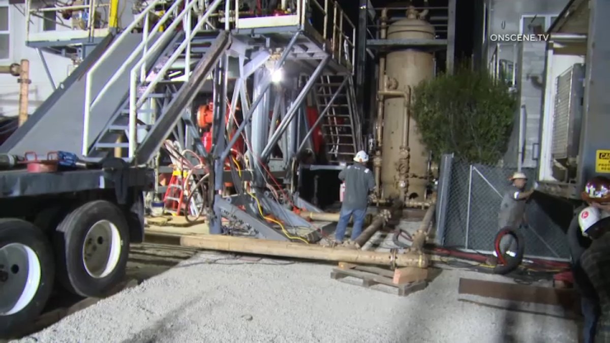 Emergency drilling in Newport Beach tackles methane leak – NBC Los Angeles