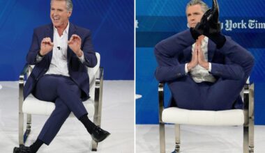 California Gov. Gavin Newsom grosses out internet with bizarre AI reaction to New York Post ball-busting